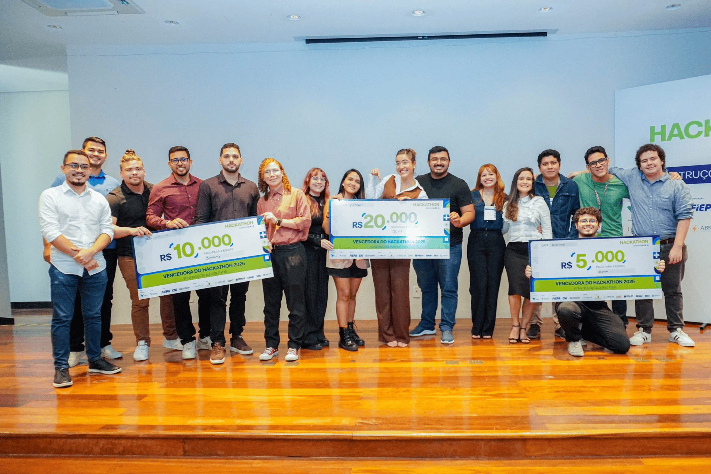 Estudantes do Cesupa dominam o pódio do 1º Hackathon Jornada COP+ 