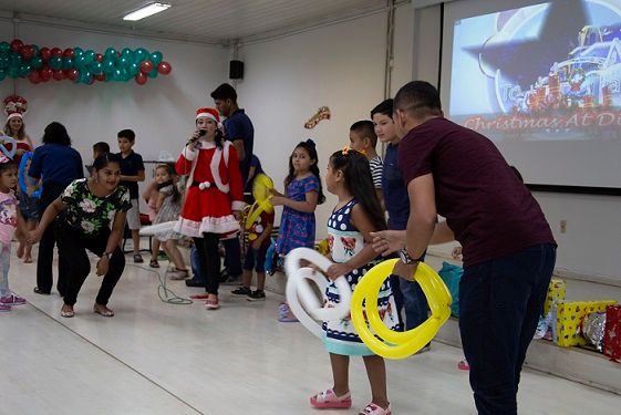 Natal Solidário celebra confraternização entre colaboradores e seus filhos no Cesupa