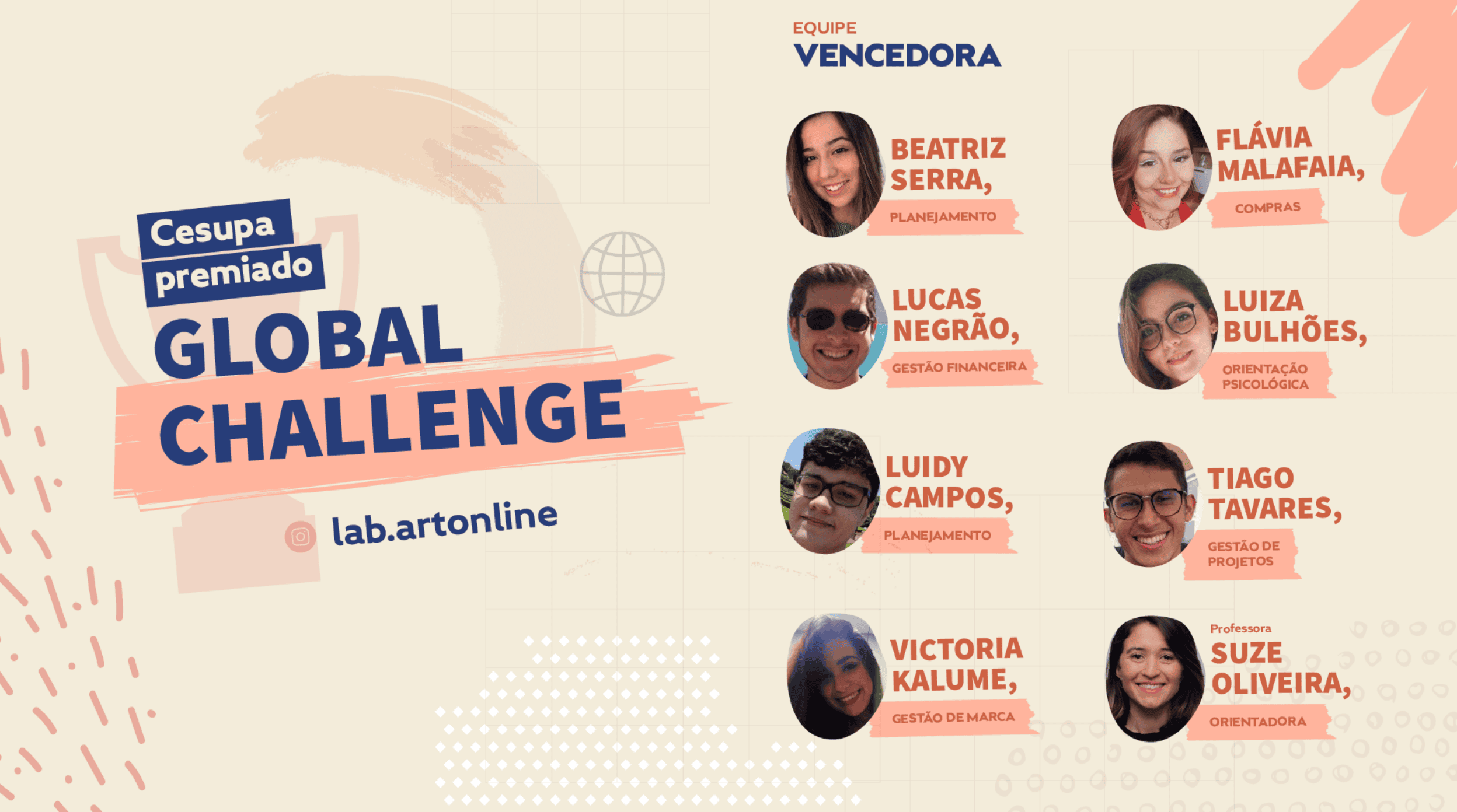 Projeto desenvolvido por alunos do Cesupa vence a competição Global Challenge