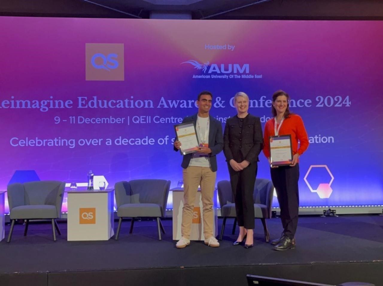 Projeto Florestas Inteligentes é premiado no QS Reimagine Education Awards 2024 