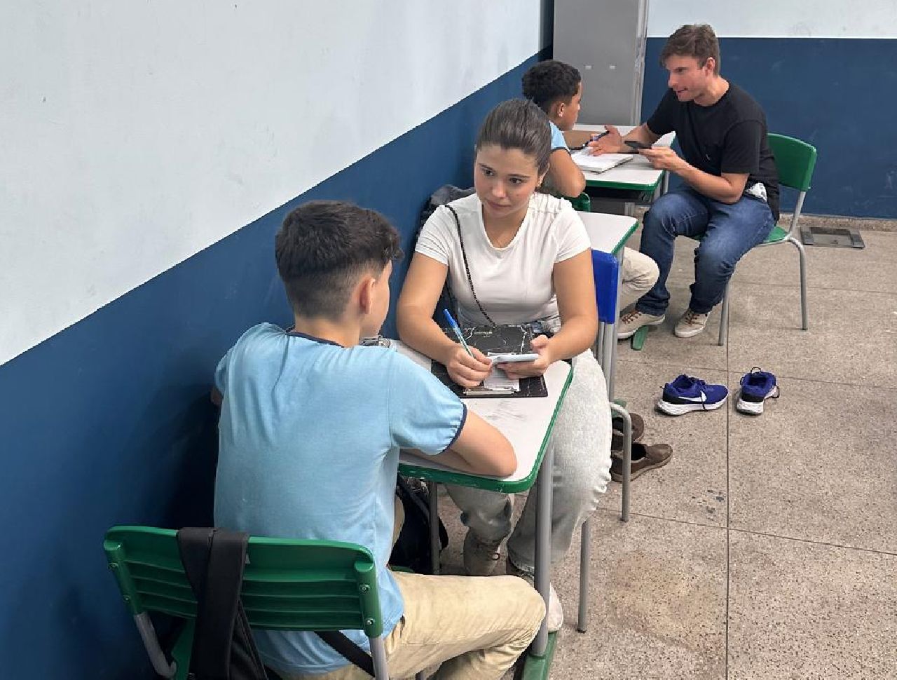 Curso de Nutrição do Cesupa promove ação de prevenção à obesidade em escola municipal