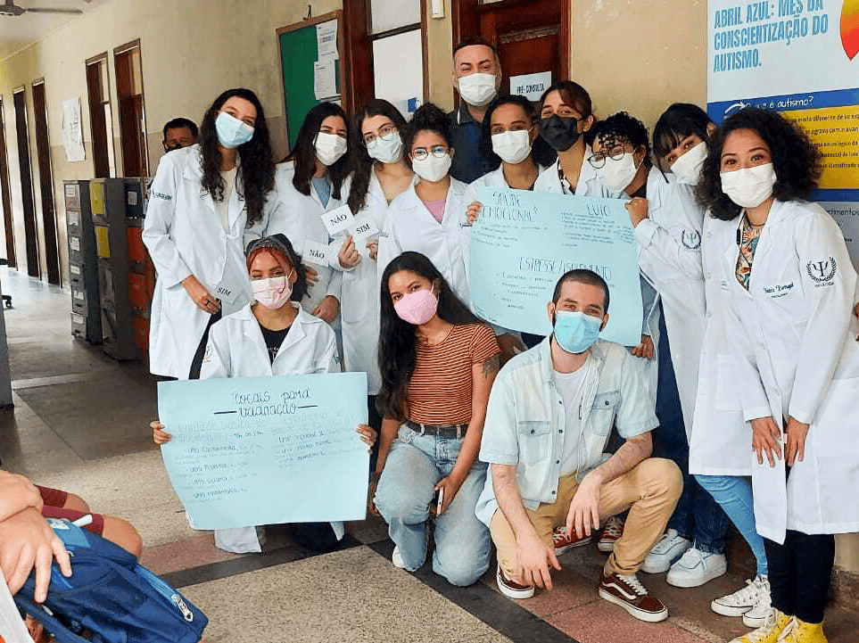 Alunos de Psicologia promovem ações de acolhimento e orientação para a comunidade da ESF Paraíso Verde