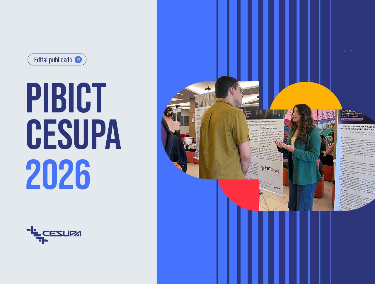 Cesupa abre inscrições para o programa institucional de bolsas de iniciação científica e tecnológica