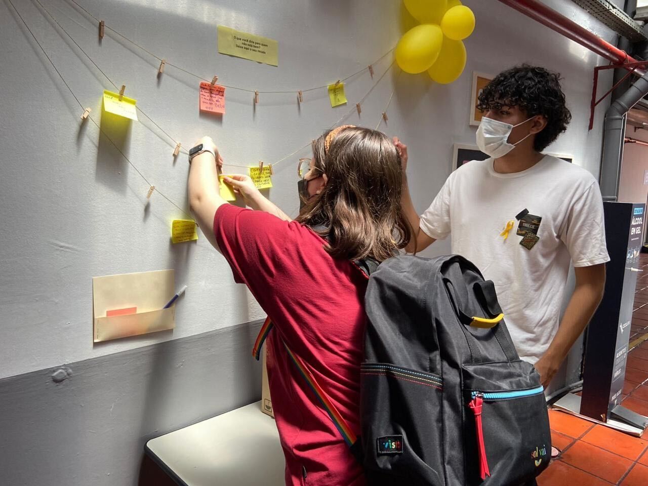 Ações do Setembro Amarelo levam informação para a comunidade interna e externa