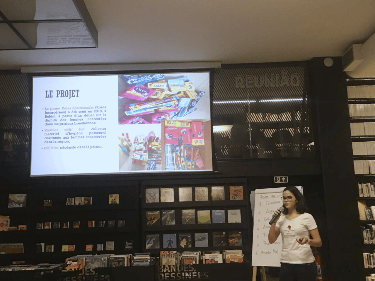 Projeto Rosas Aprisionadas será representante brasileiro em fórum na França