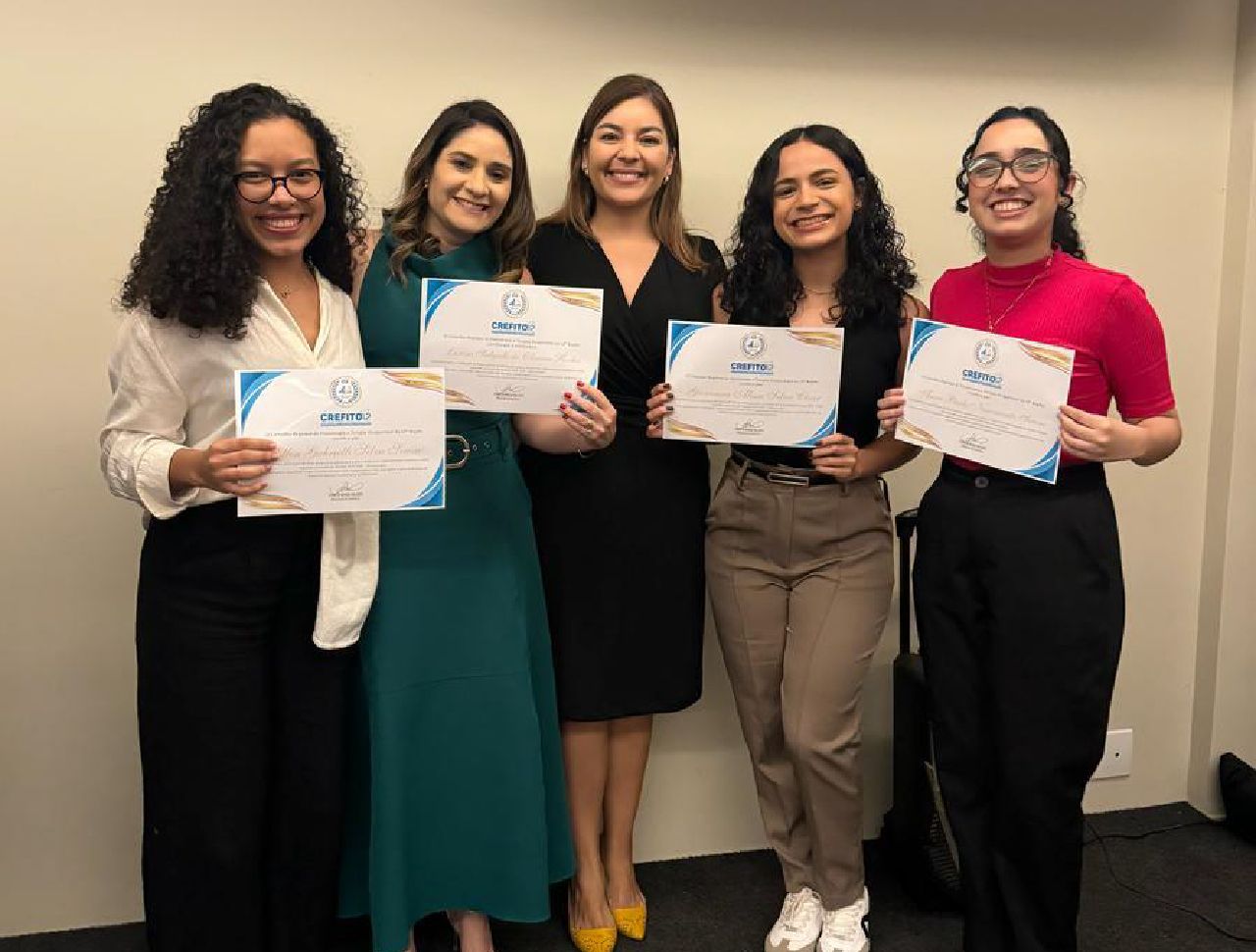 TCC do curso de Fisioterapia do Cesupa é premiado no evento TCC Top do Crefito-12
