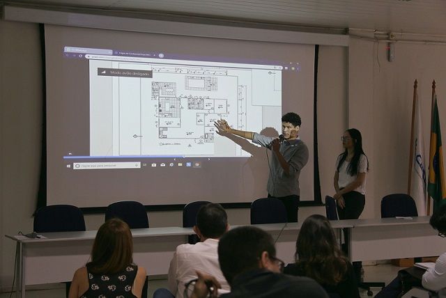 Alunos de Arquitetura e Engenharia Civil apresentam resultados de projetos desenvolvidos no semestre