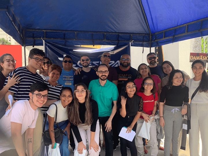 Candidatos ao Exame da OAB são recepcionados por professores do curso de Direito