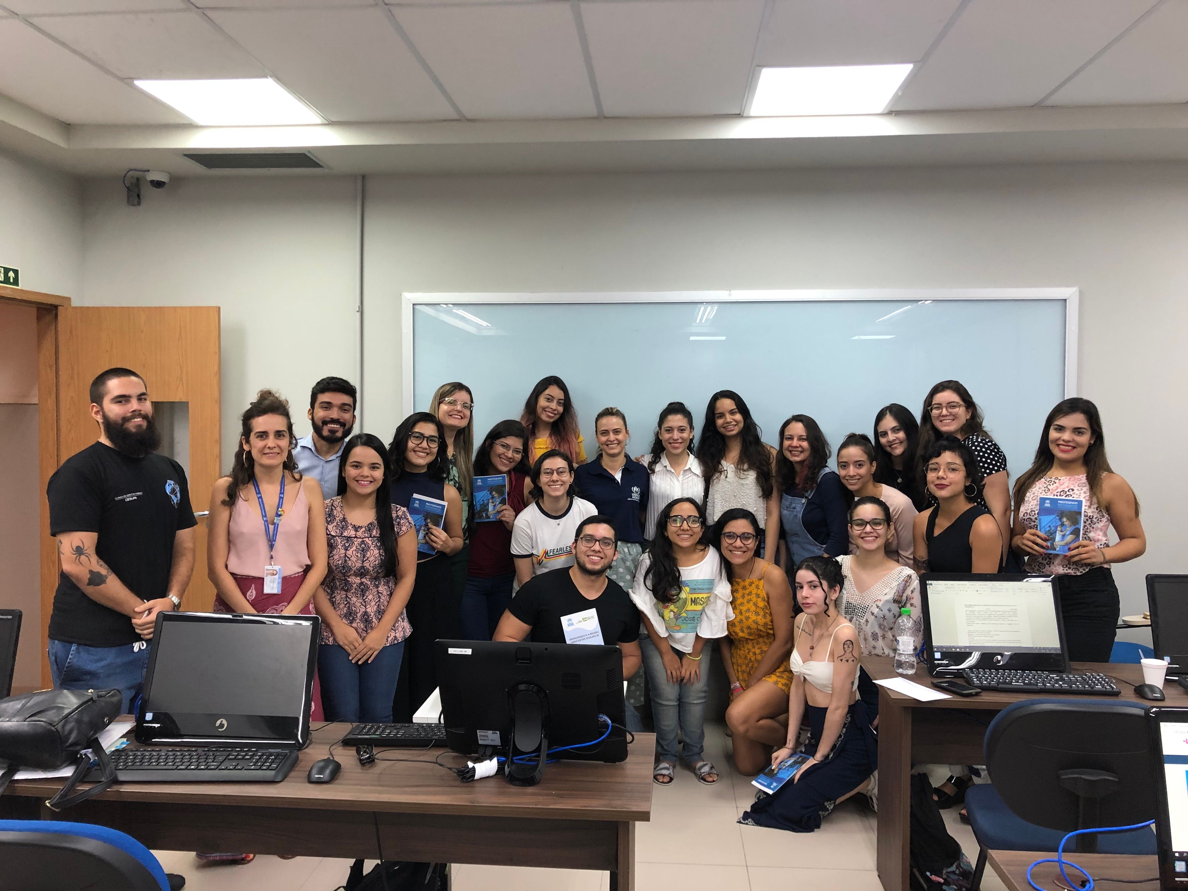 Clínica de Direitos Humanos participa de treinamento da ONU para atendimento de refugiados