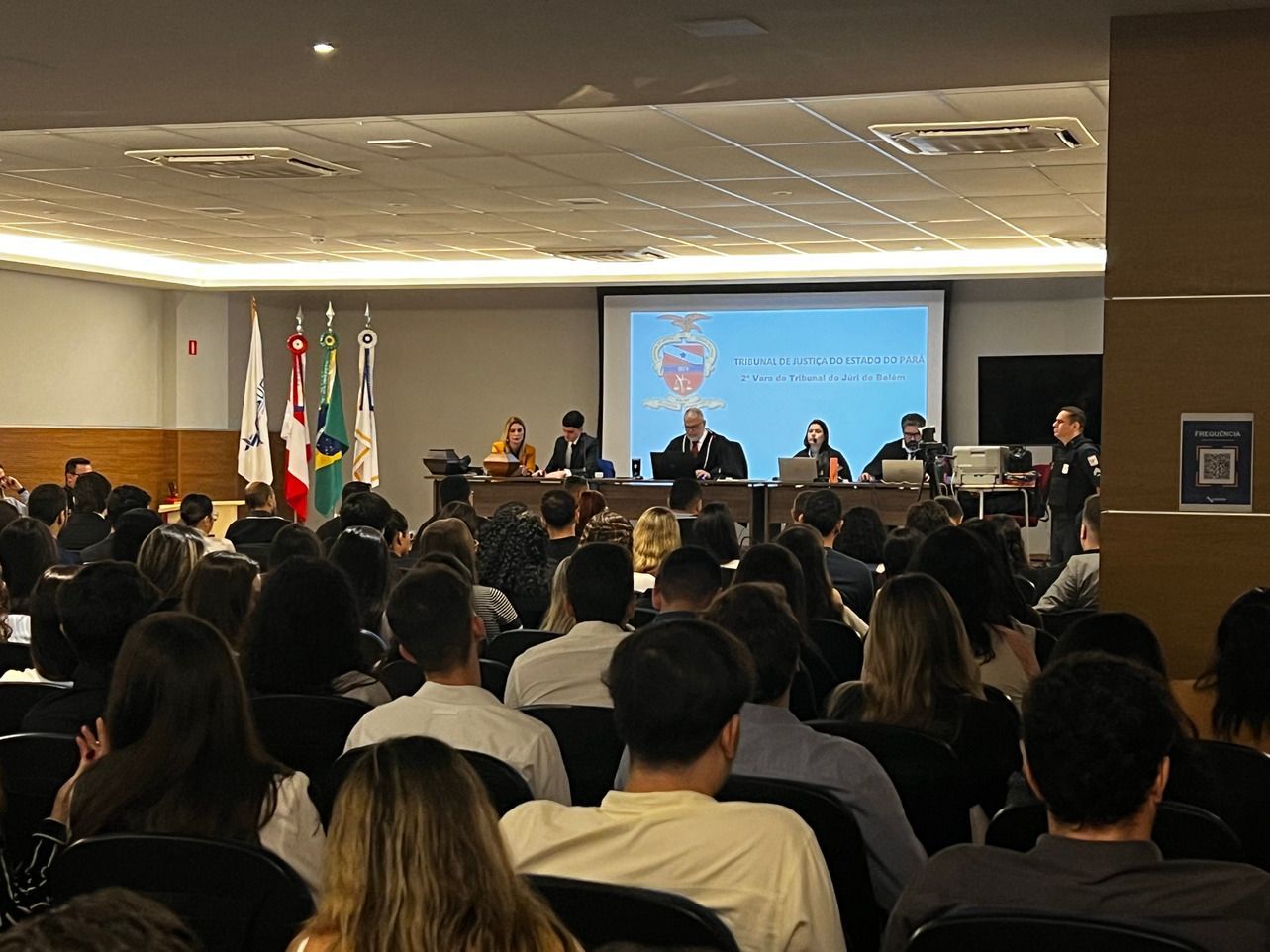 Cesupa sedia Tribunal do Júri real em parceria com o Tribunal de Justiça do Pará