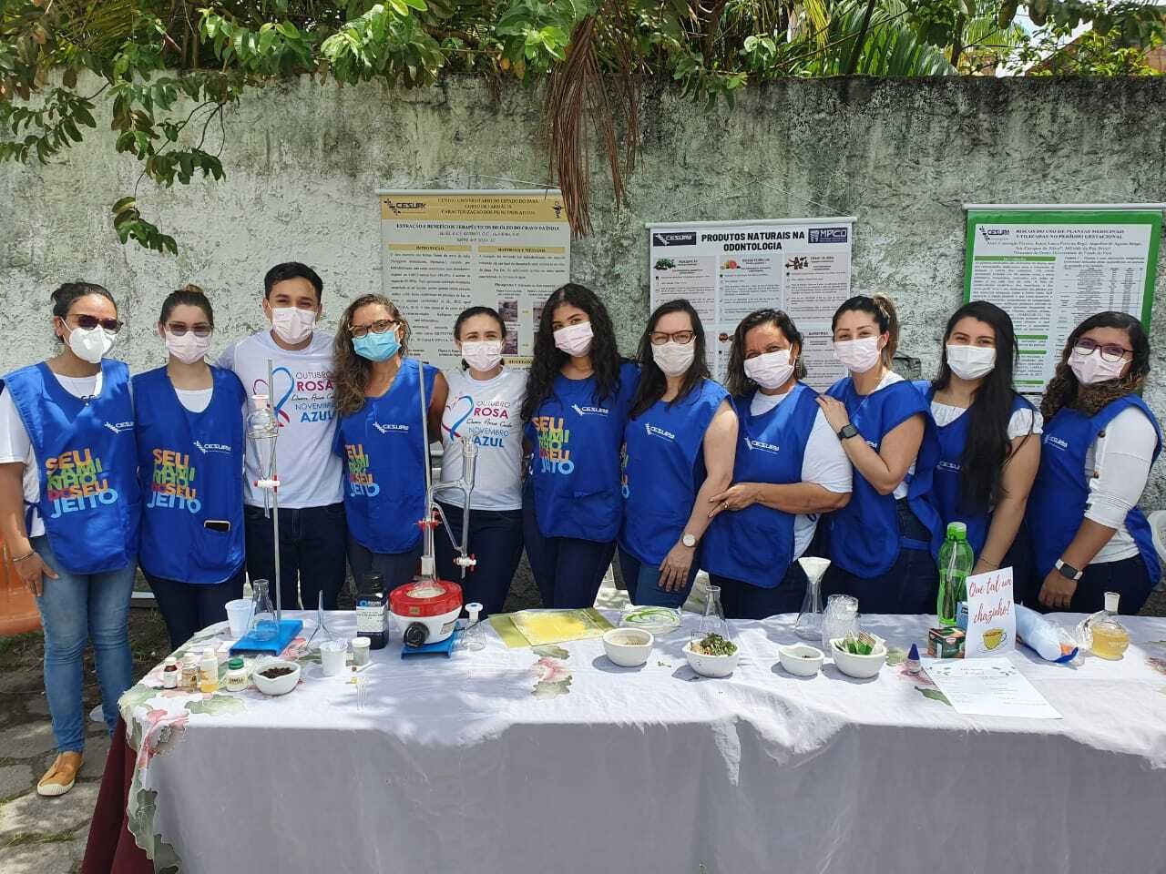 Alunos de Farmácia levam orientações sobre plantas medicinais para a Unidade do Jurunas