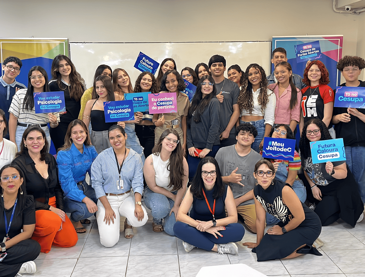 1ª programação do Cesupa de Portas Abertas - Edição Experience 2024 recebe mais de 200 futuros calouros