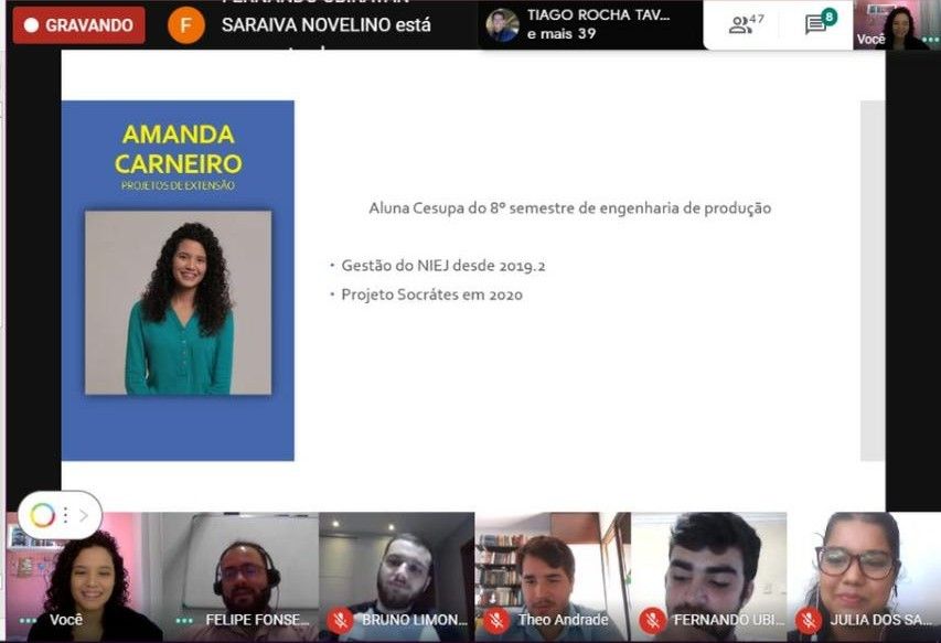 Alunos de Engenharia de Produção realizam 1ª edição do EPRODAY - evento on-line que une alunos ao mercado de trabalho