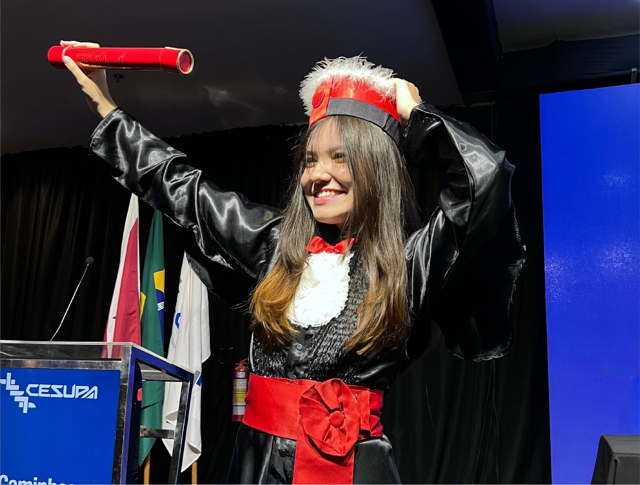 Cesupa celebra a conquista de novos profissionais em solenidade de colação de grau