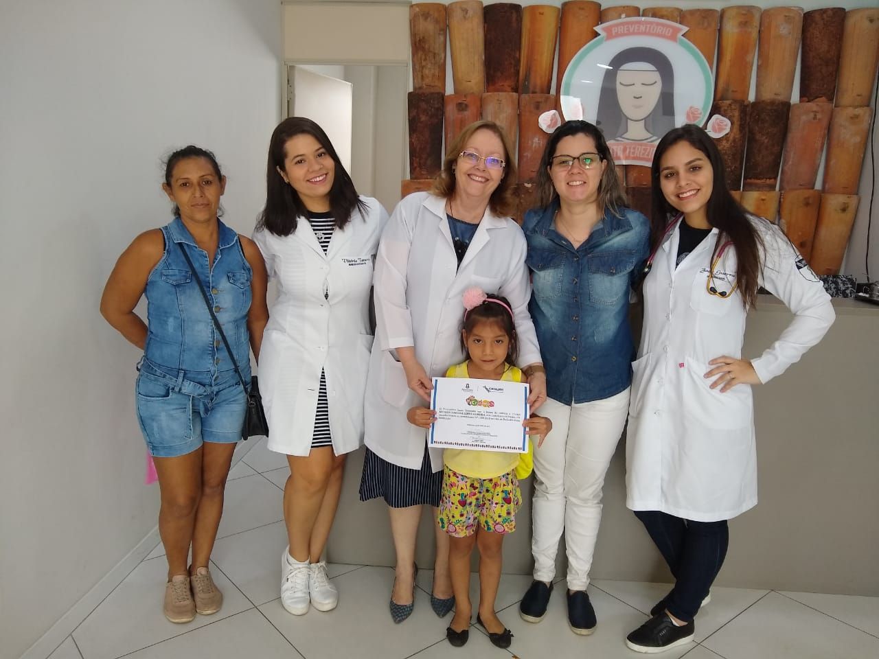 Internato de Pediatria atende paciente nº 1.000 no Preventório Sta Terezinha