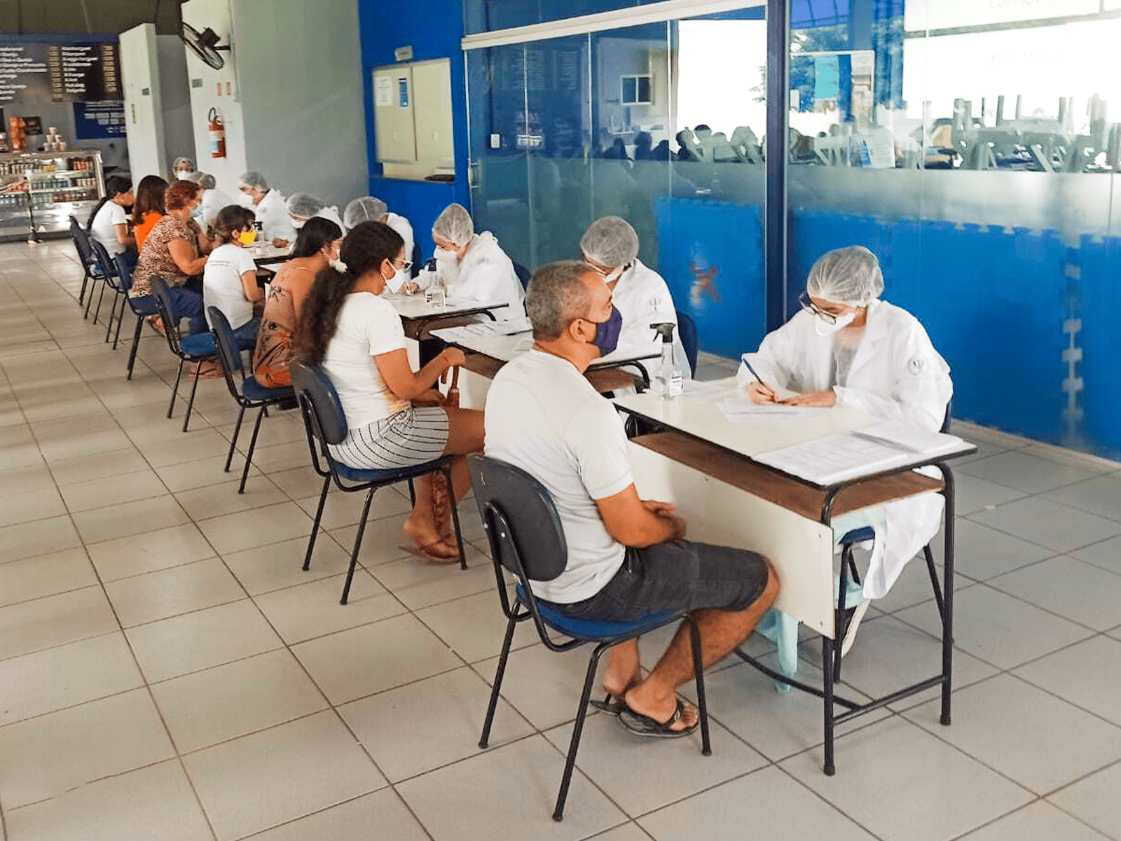 Cesupa e Sespa realizam mais de quatro mil testes rápidos para detecção da covid