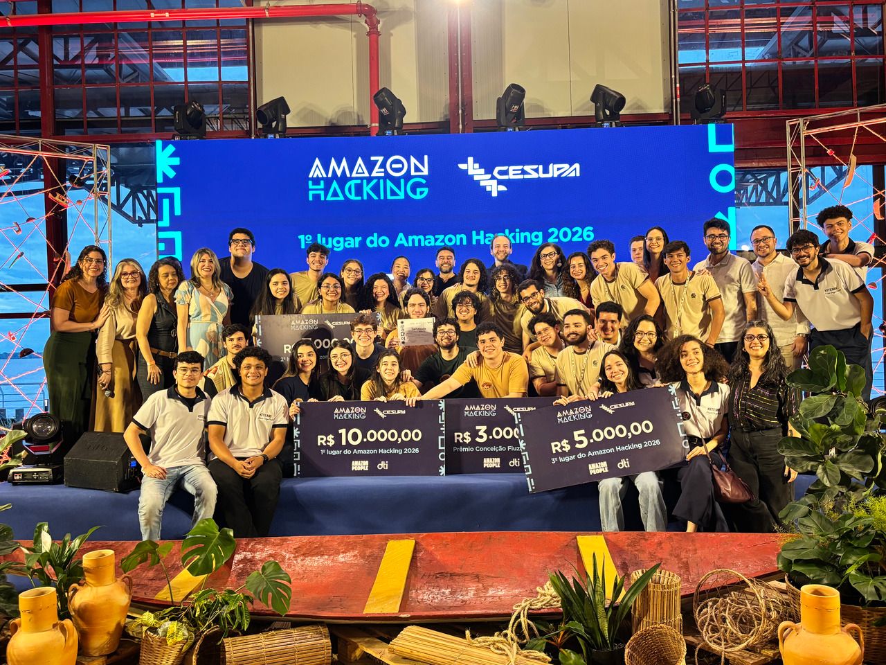 Amazon Hacking 2026 celebra inovação sustentável e premia soluções voltadas aos moradores da Vila Jutaiteua (Moju/PA)