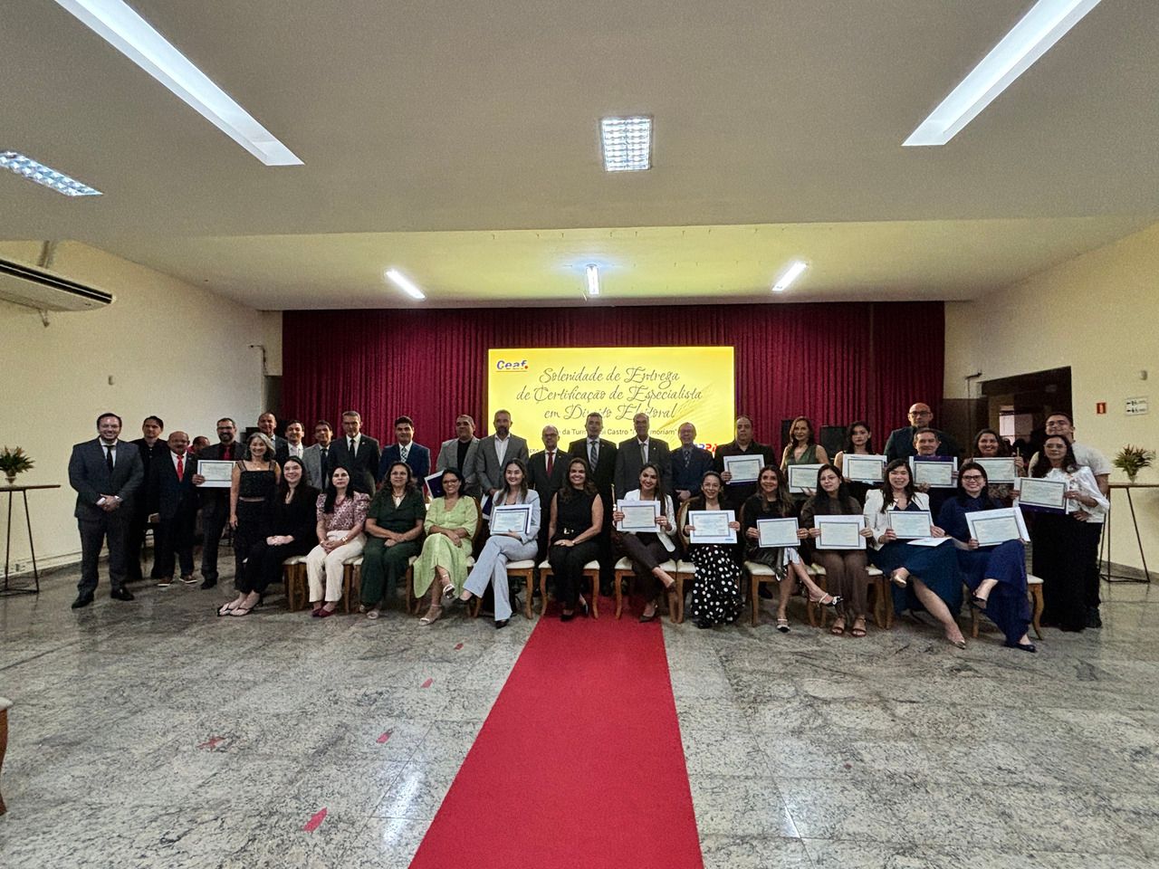 Cesupa e MPPA certificam primeira turma de especialistas em Direito Eleitoral