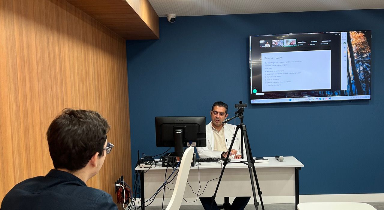 Parceria institucional conecta estudantes de Medicina a discussões globais sobre Cirurgia do Trauma