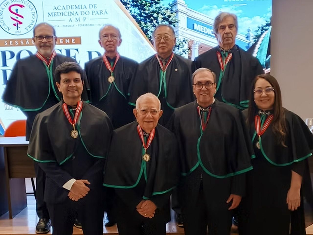 Vice-reitor do Cesupa toma posse na nova Diretoria da Academia de Medicina do Pará