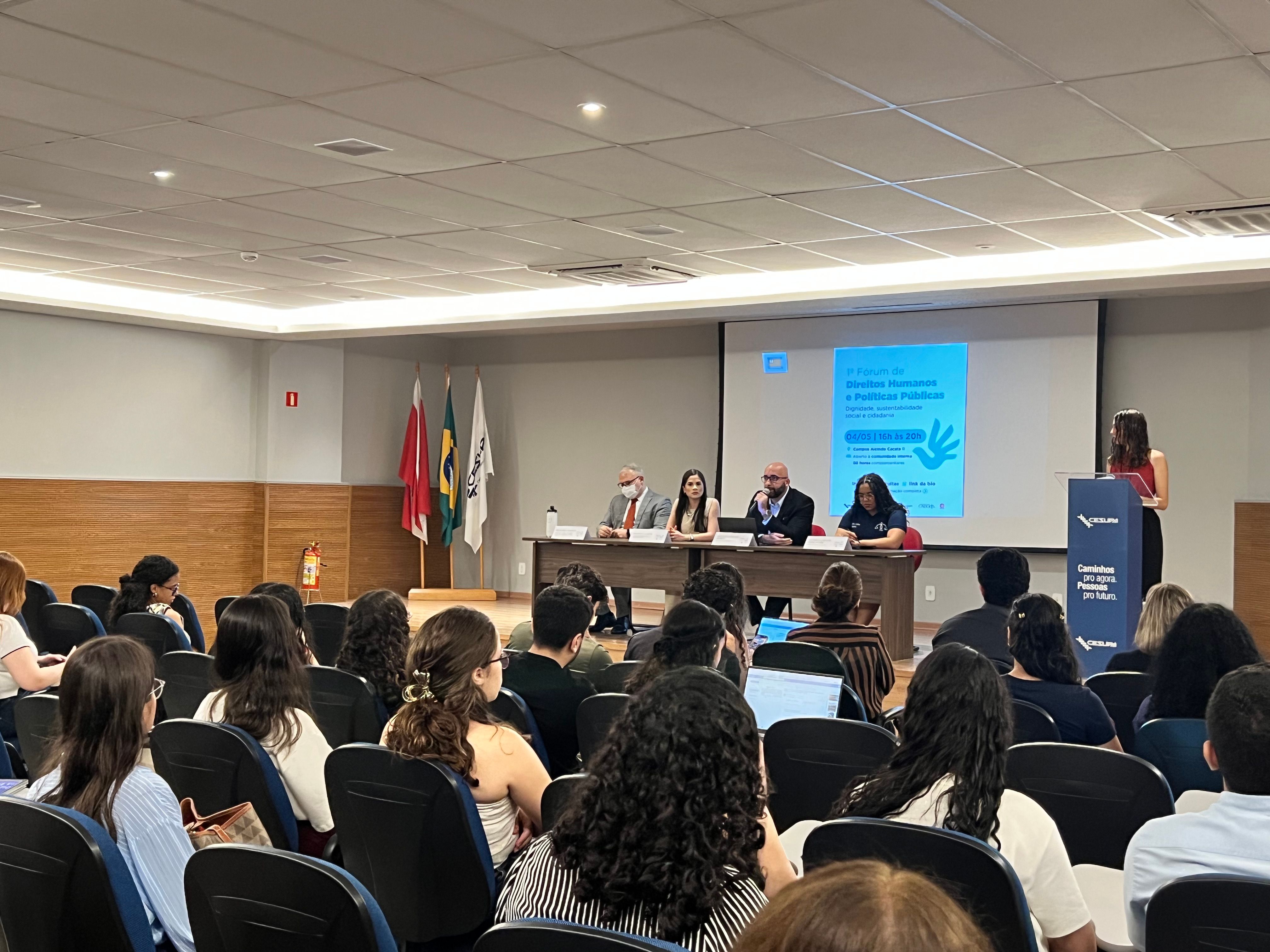 Curso de Direito lança Fórum de Direitos Humanos e Políticas Públicas