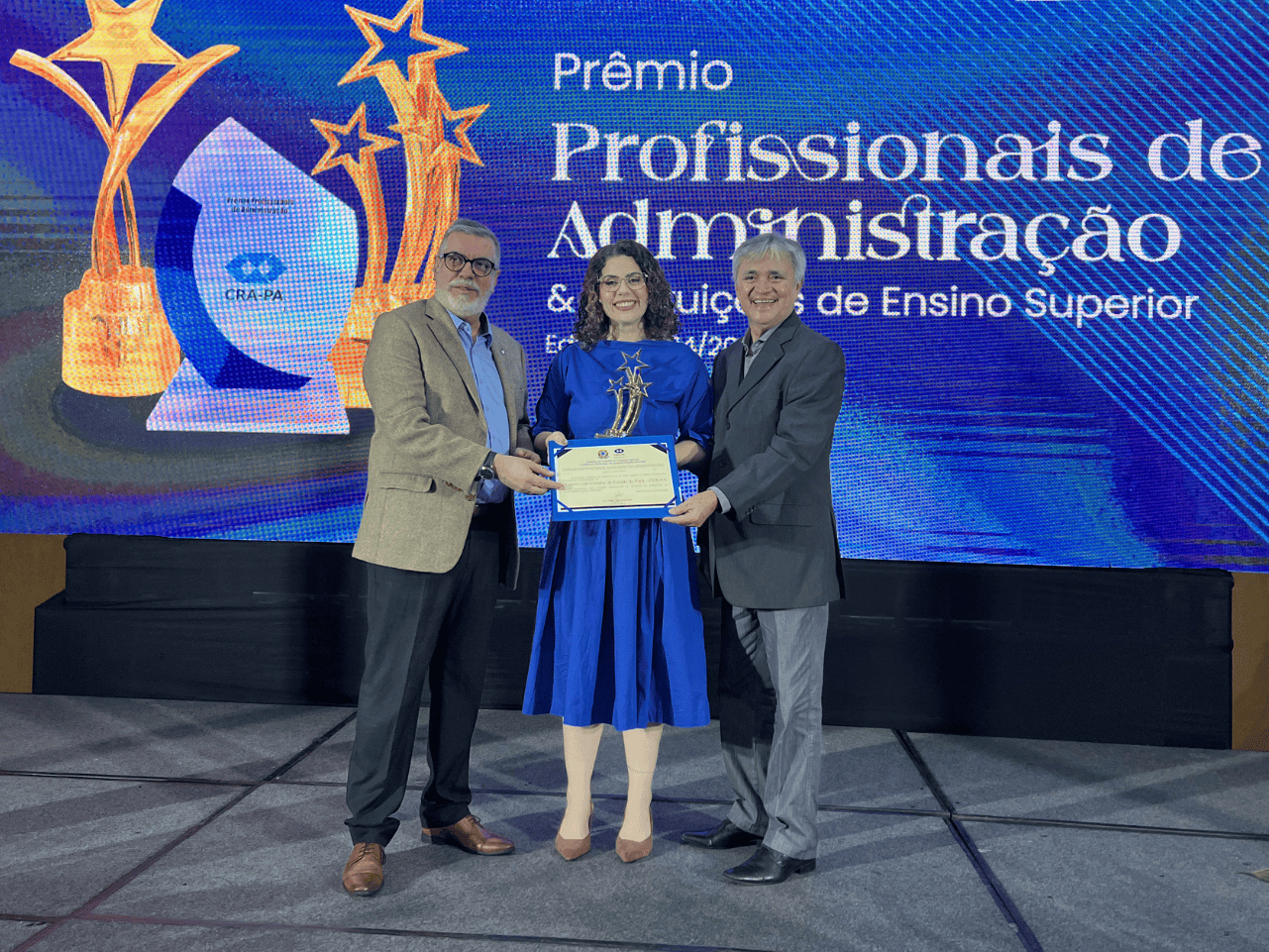 Curso de Administração do Cesupa conquista pela terceira vez o Prêmio CRA-PA
