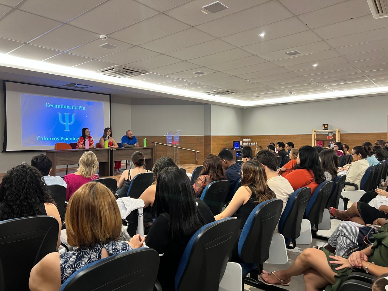 Cerimônia integra novos alunos do curso de Psicologia