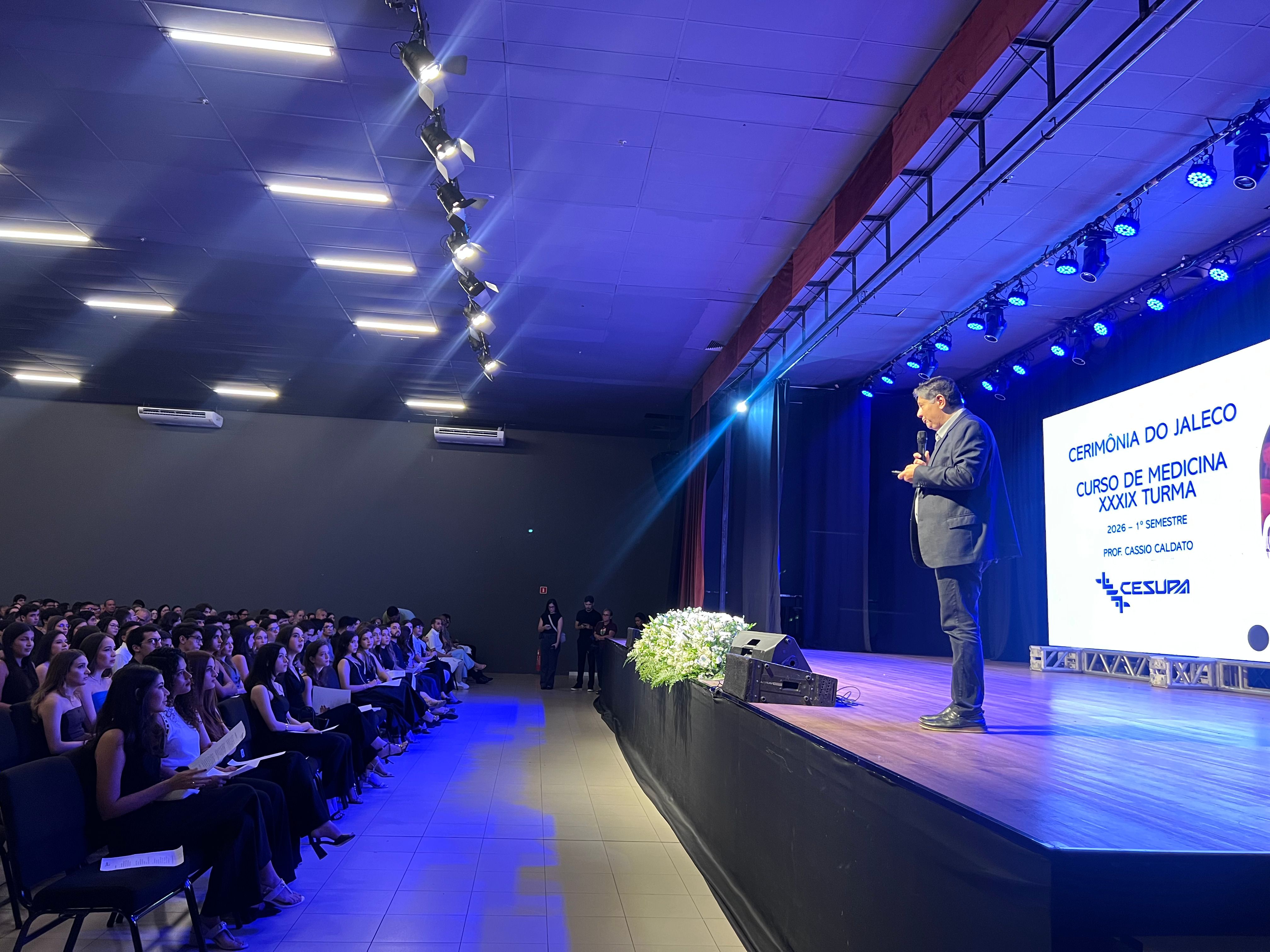 Cesupa recebe 39ª turma de Medicina com tradicional Cerimônia do Jaleco