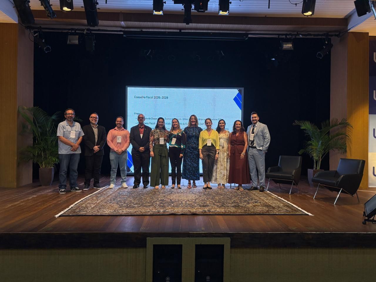 Coordenadora do curso de Administração, profa. Tatiana Araújo, é eleita para a Diretoria de Inovação da Angrad