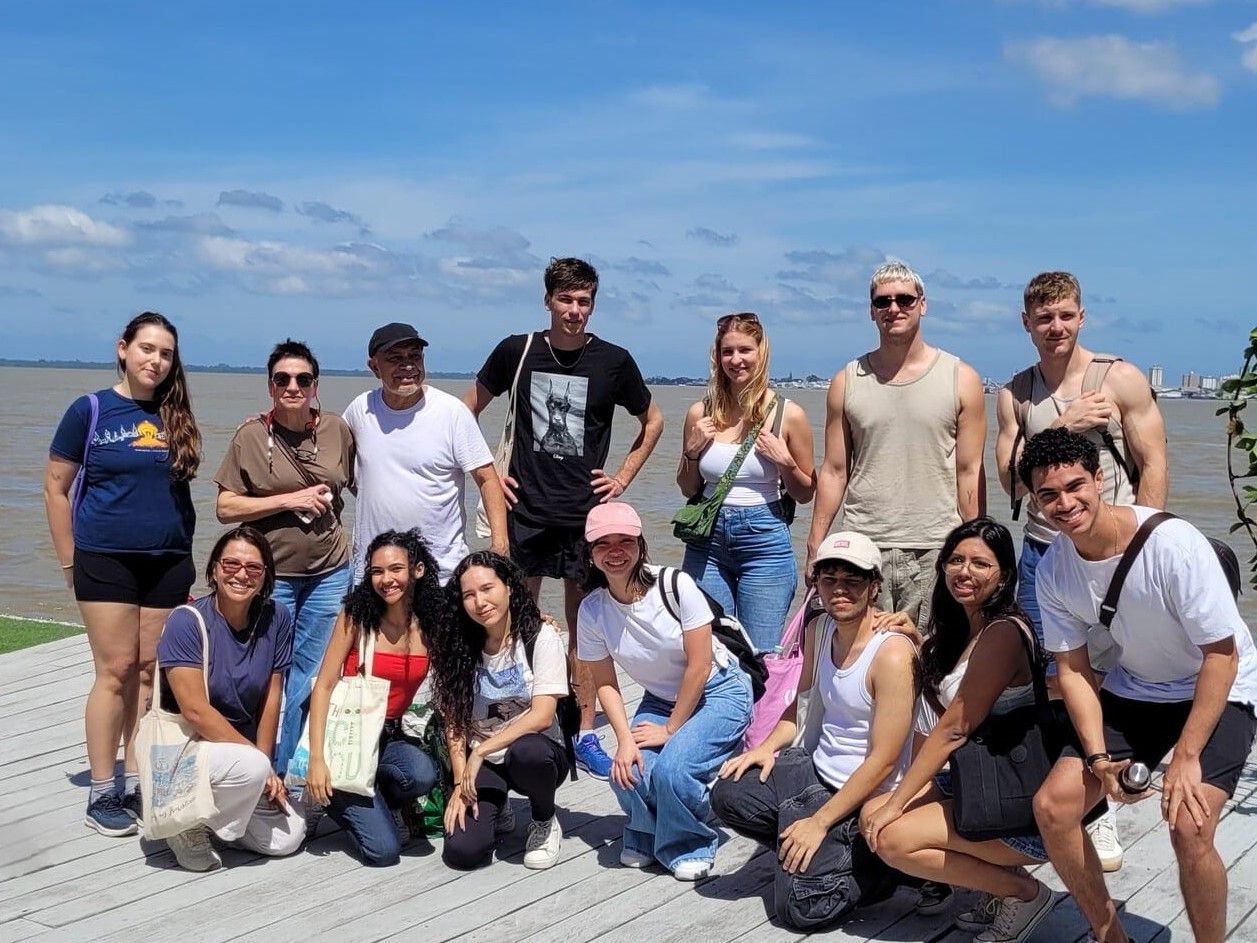 Cesupa e universidade alemã realizam imersão em arquitetura sustentável na Ilha do Combu