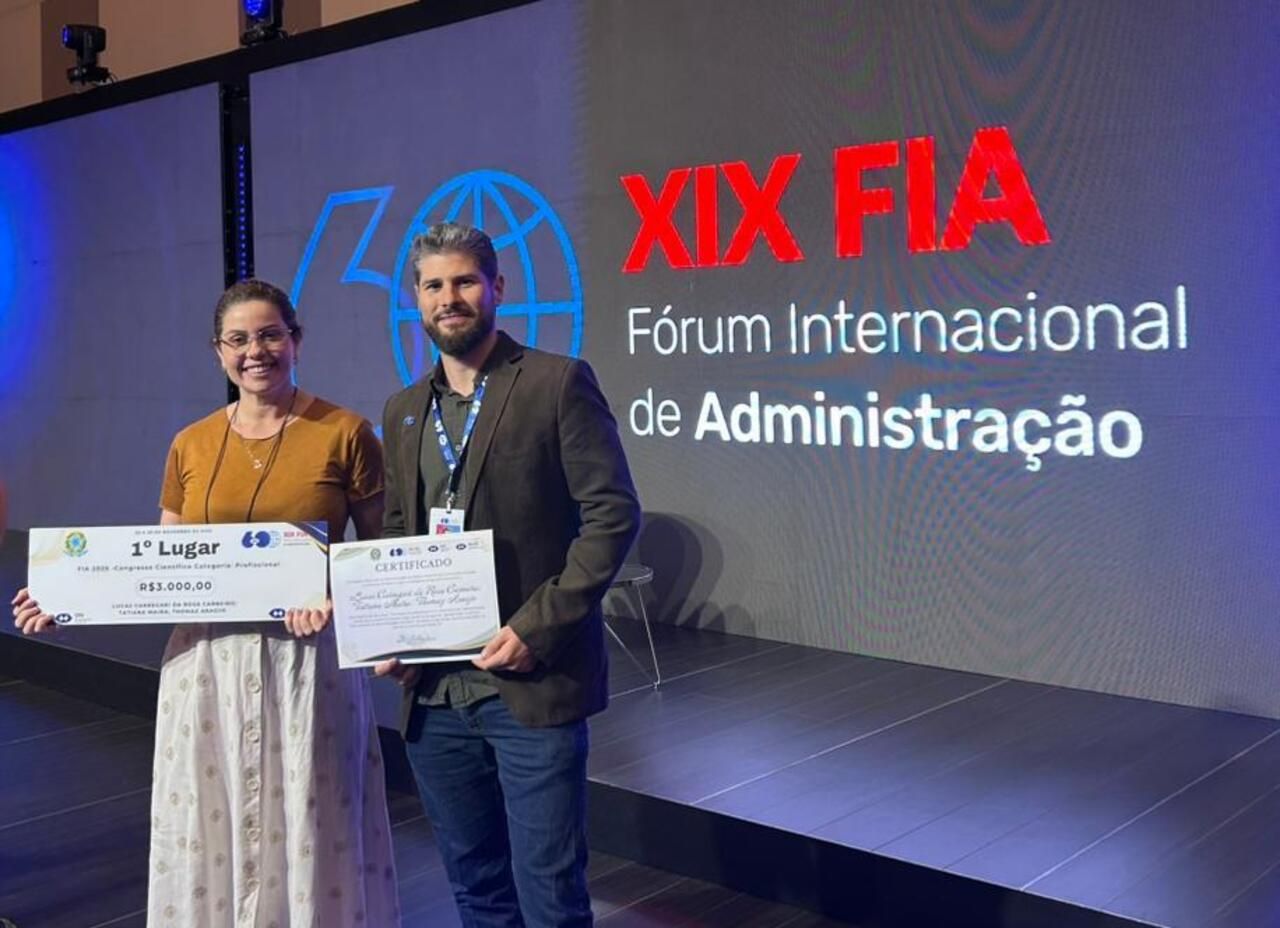 Coordenadora do curso de Administração do Cesupa, profa. Tatiana Araújo, vence prêmio de Melhor Artigo em Fórum Internacional 