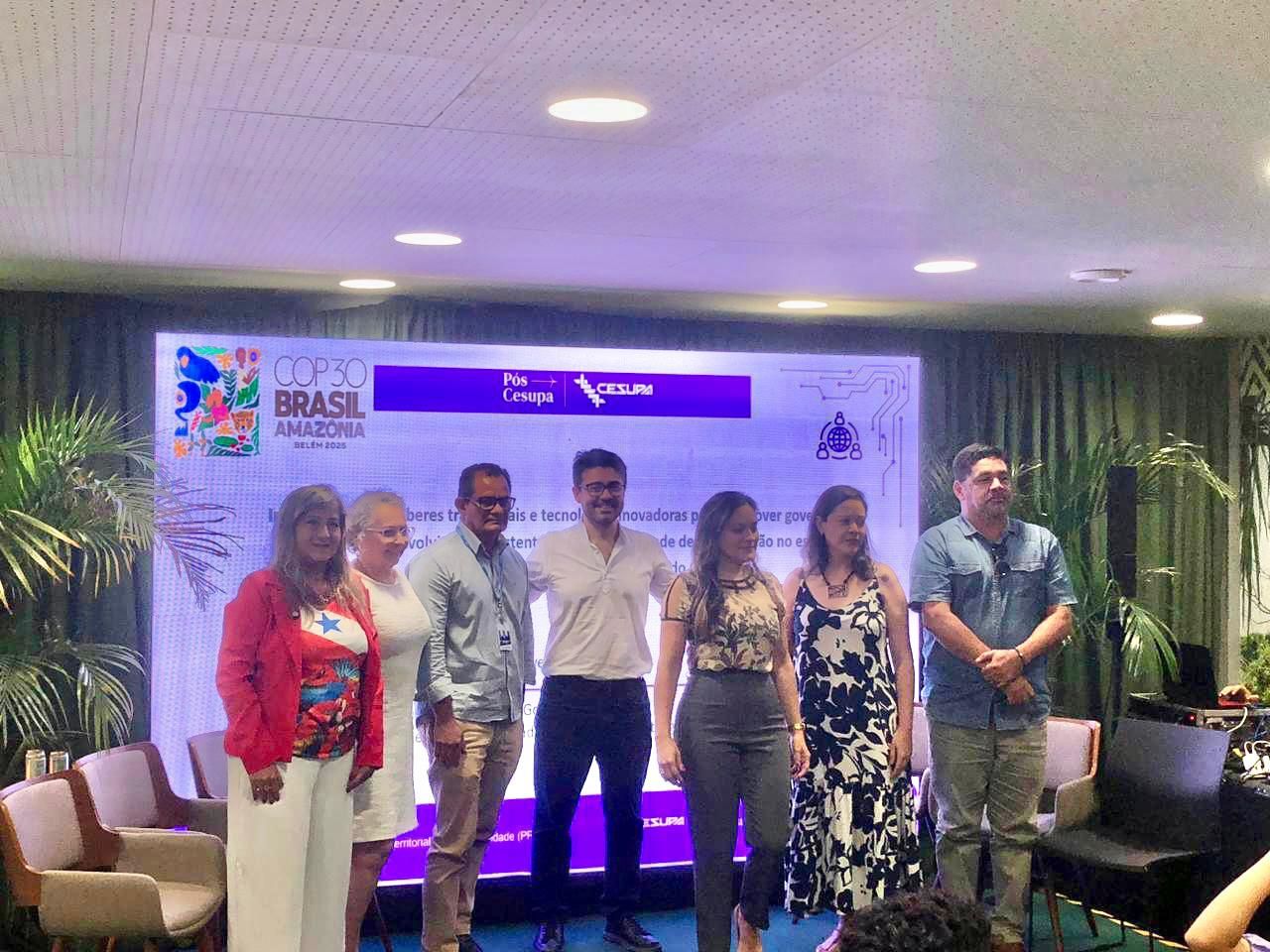 Produtos inovadores do Mestrado Profissional em Inteligência Territorial e Sustentabilidade ganham destaque na Green Zone da COP30